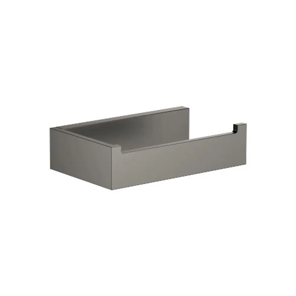 DORNBRACHT Papierrollenhalter ohne Deckel SERIENSPEZIFISCH 83500780 Dark Platinum gebürstet, 83500780-99 Galeriebild 1